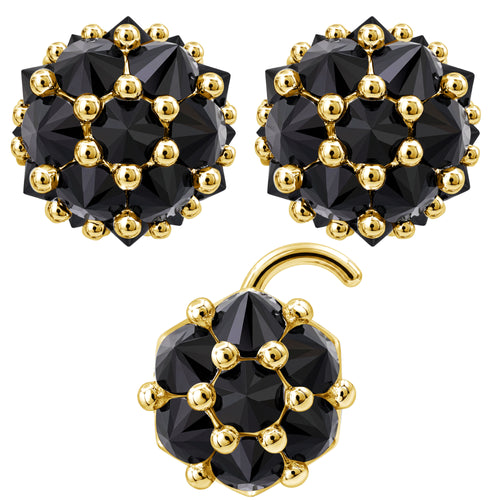 Earrings Nose Stud Set