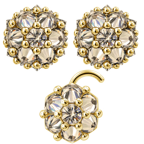 Earrings Nose Stud Set
