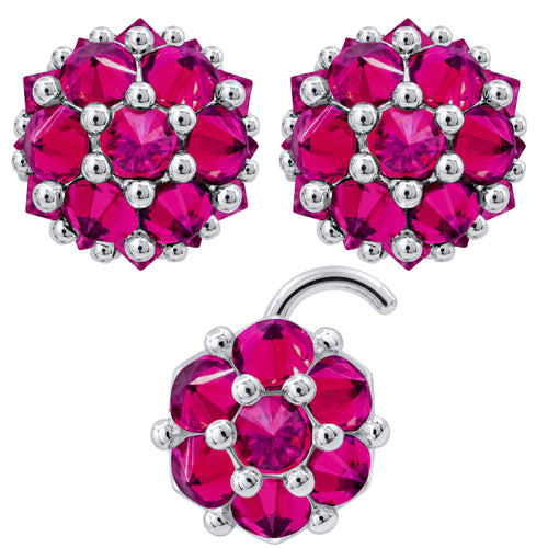Earrings Nose Stud Set