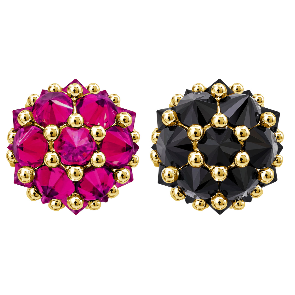 Pompom Flowers Earrings