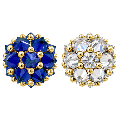 Pompom Flowers Earrings