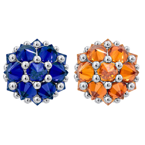 Pompom Flowers Earrings