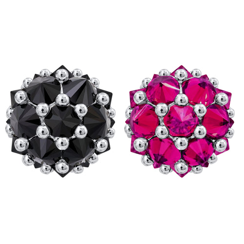 Pompom Flowers Earrings