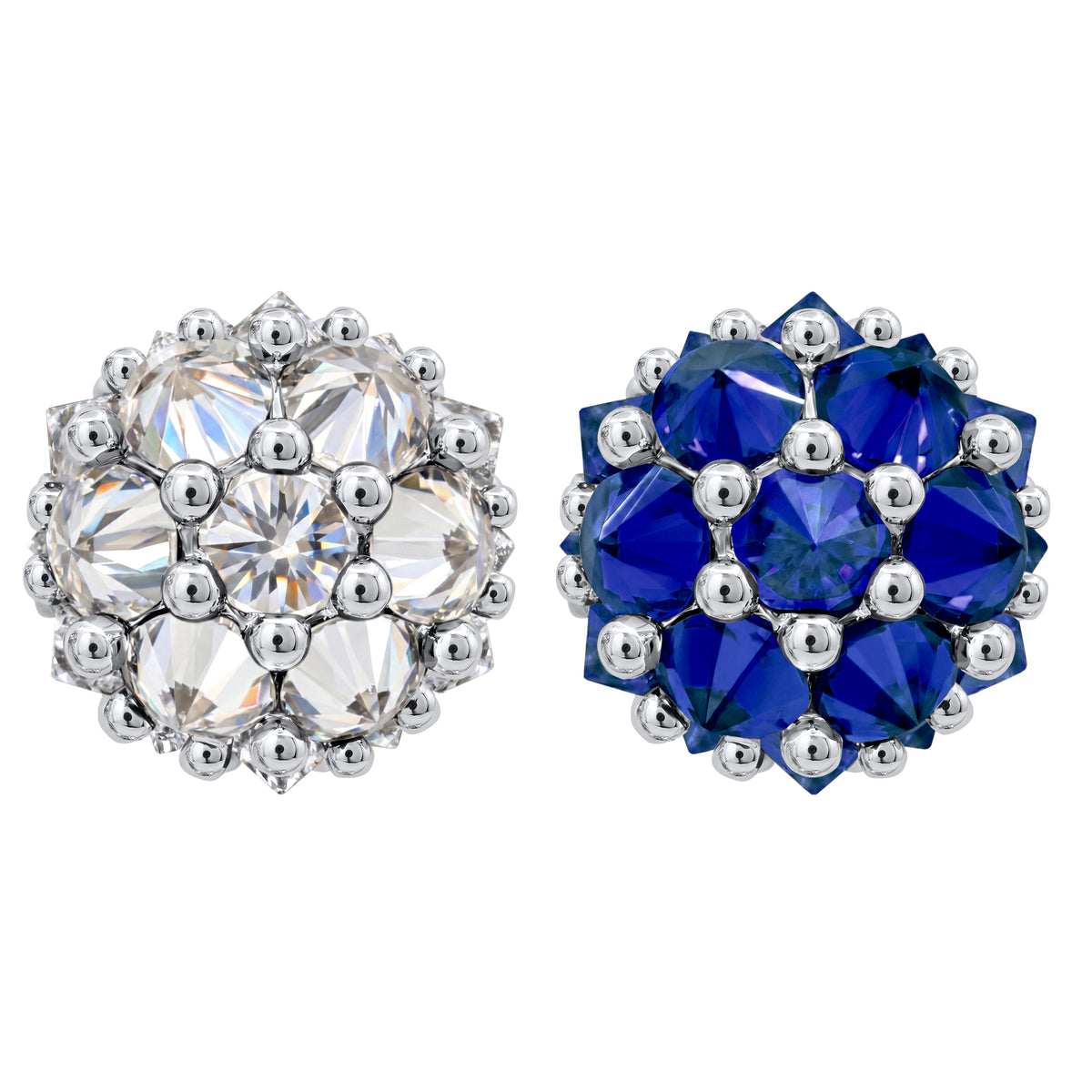 Pompom Flowers Earrings
