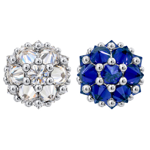 Pompom Flowers Earrings
