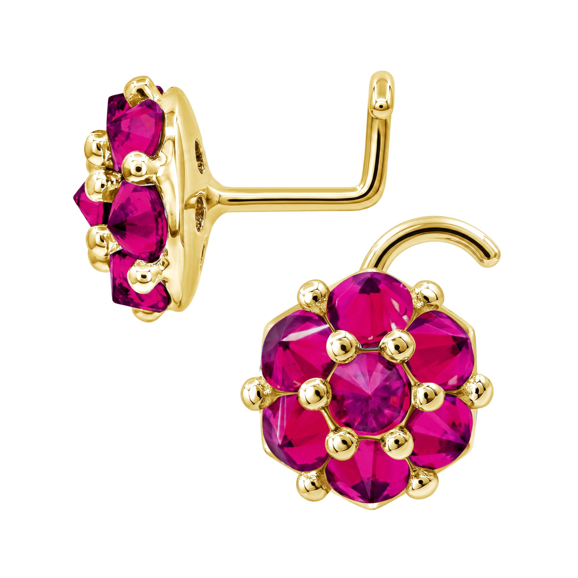 LUCKY 7 Nose Stud