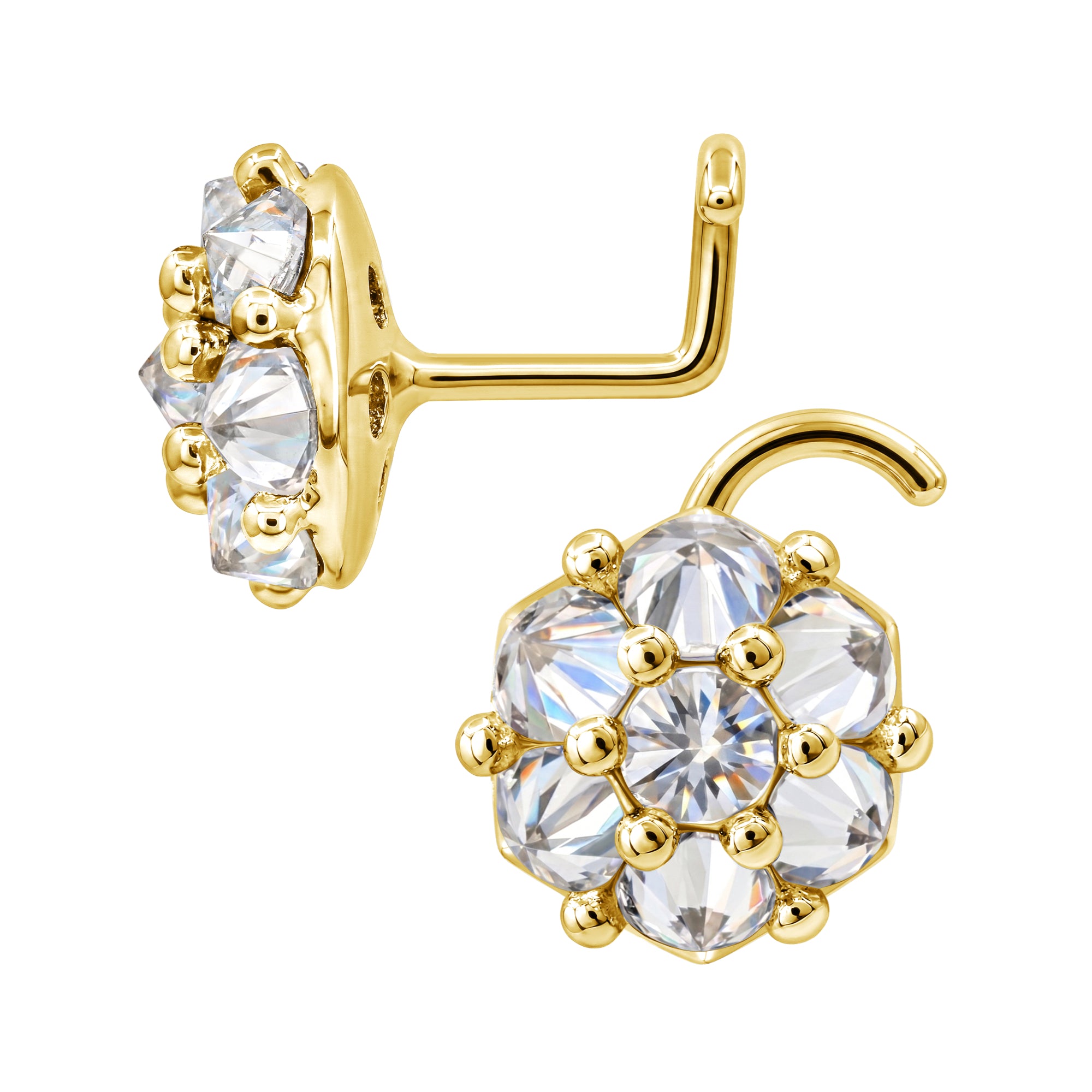 LUCKY 7 Nose Stud