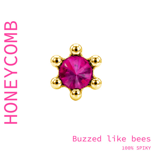 HONEYCOMB Ear Stud