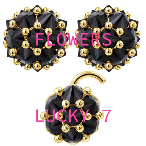 Earrings Nose Stud Set